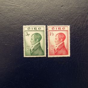 Irish Stamp pair 1953,Death of Robert Emmet.Mint ,Lightly hinged.