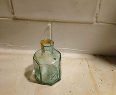 Antique British Snap Top Ink Bottle