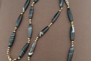Vintage Natural Eyes Suliemani Agate Beads Necklace