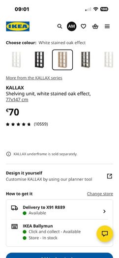 IKEA Kallax Shelving unit