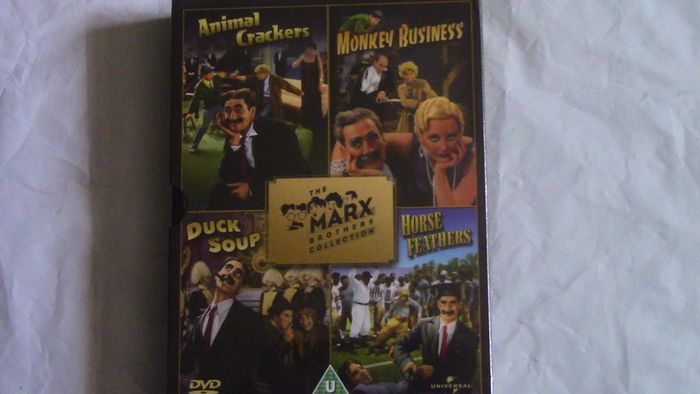 The Marx Brothers Collection 4x DVDs, New and still sealed