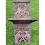 Large Carved Wooden Quran Stand (kursi), Indian, 19th Century. Image 4