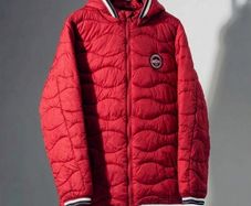 Diesel Wave Quilted Jacket Mens Medium