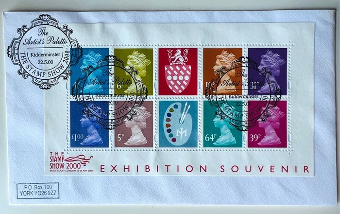 Stamp Show 2000 Exhibition Souvenir Sheet FDC