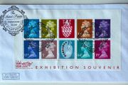 Stamp Show 2000 Exhibition Souvenir Sheet FDC