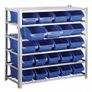 Bin Rack With 22 Bins 1130h X 1015w X 406d Image 2