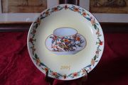 Limited Edition The Minton Cup Collection Pattern No. 104 Dated 1799 Bone China Collector's Decorative Plate