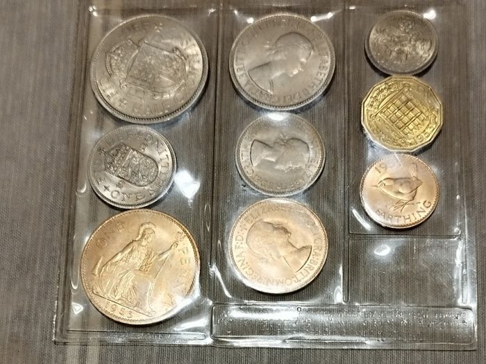 1953 UK Coin Set