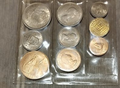 1953 UK Coin Set