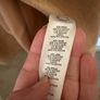 ASOS oversized coat size 10 in pale caramel Image 4