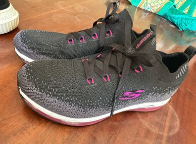 Skechers Women's Skech-air Damen-Hellgrau, Petrol Running Neutral