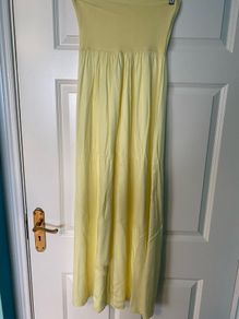 Lemon maxi skirt