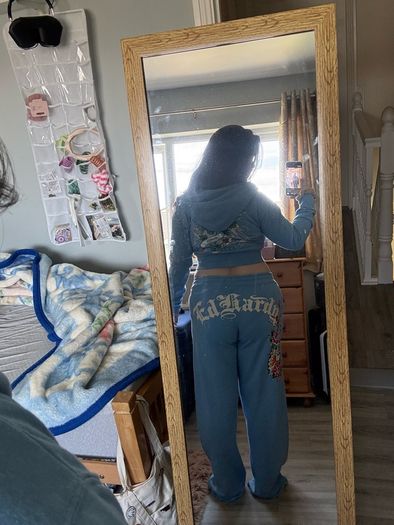 Vintage Ed hardy tracksuit Y2K
