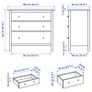HEMNES chest of 3 drawers Image 2