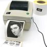 Zebra LP2844Z thermal label printer + 500 labels , spare head & roller buckels+ gear Image 4