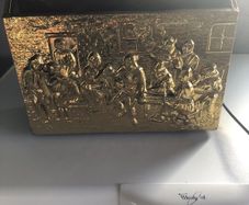Brass Newspaper /Magazine holder