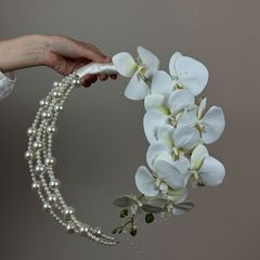 Gorgeous wedding flowers with pearls | Handmade