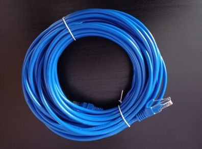 10M Blue CAT5e 5 RJ45 Internet Ethernet Cable