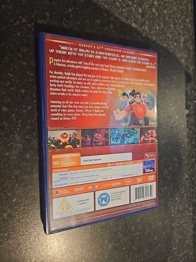 Wreckit Ralph DVD
