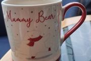 Mummy Bear Christmas Mug