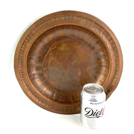 Antique Hand Hammered Copper Bowl