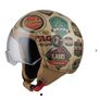 NZI Zeta Retro Label Motorbike Helmet - Size S (55-56cm) Image 2