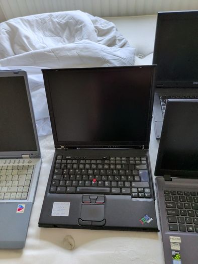 old thinkpads and other laptops