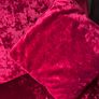 Boutique Red Velvet Sofa and Armchair Image 2