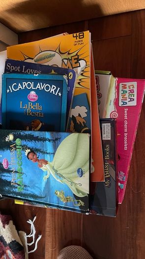Kids books in italian and English