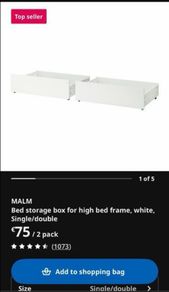 ikea Bed storage boxes