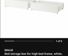 ikea Bed storage boxes