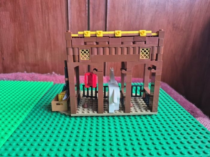 Lego MOC Modular Stables