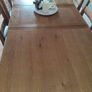 Solid Oak Dining table and 8 chairs Image 4