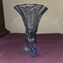 1930's "Rocket" blue glass vase Image 7