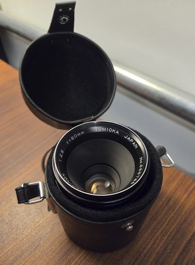 Vintage Yashica Tomioka 60mm f/2.8 Macro Lens - M42 / Canon EF