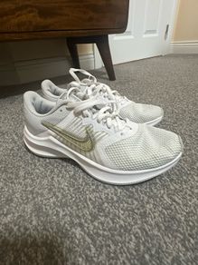White Nike Runners