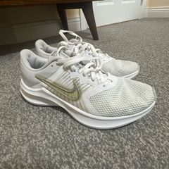 White Nike Runners