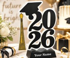 Personalised Graduation 2026 Name Sign