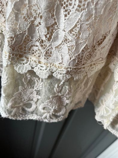 KLING ivory lace coat dress Size 3  8/10