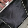 Black bling clutch bag with chain strap Image 6