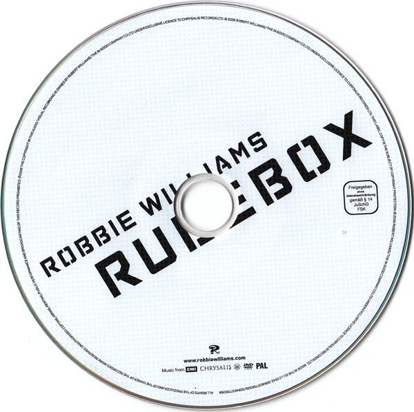 Robbie Williams "Rudebox" CD + DVD Special Edition