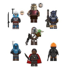 [7-Pack] The Mandalorian & Mandalore Star Wars Minifigure Bundle