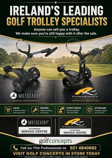 GPS Motocaddy model never used at Golf Concepts