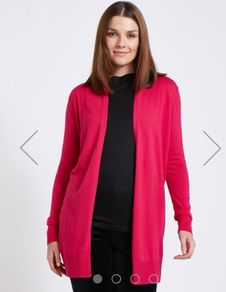 NEW - Paul Costelloe Pink Shawl Cardigan