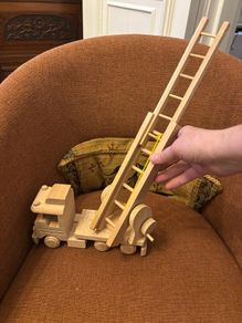 Wooden Fire Truck