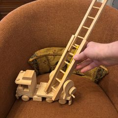 Wooden Fire Truck