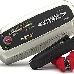5.0 Battery Charger with Automatic Temperature Compensation, Black