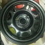 brand new unused smart 450/451/452/453/roadster steel wheels no tyres Image 3
