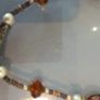 Amber beaded necklace Image 3