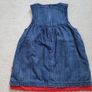 Fixoni Denim baby dress, size 12-18 months Image 2